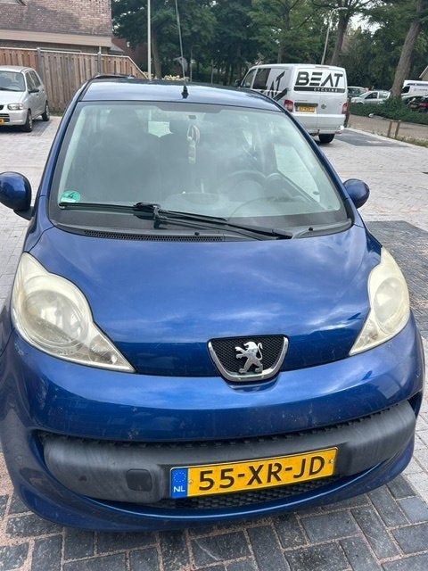 Peugeot 107 1.0 12V 5DR 2007 Blauw, Voorwielaandrijving, Stof, 68 pk, Origineel Nederlands