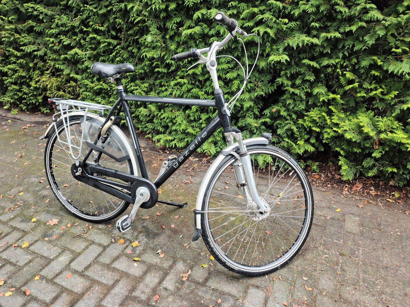 Gazelle Paris Plus herenfiets - Comfortabel en betrouwbaar, Fietsen en Brommers, Fietsen | Heren | Herenfietsen, Ophalen, Gebruikt