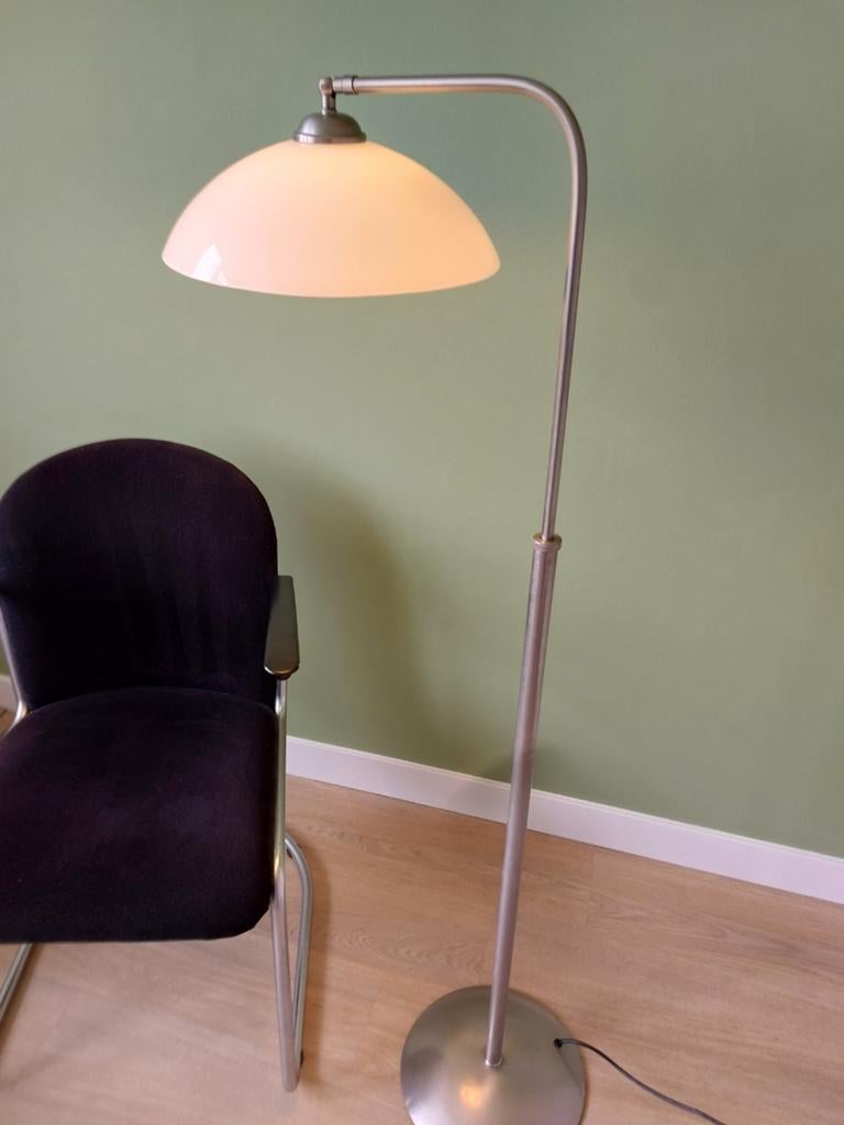 Giso Gispen leeslamp, Ophalen, Zo goed als nieuw, Glas, Vintage industrieel Gispen