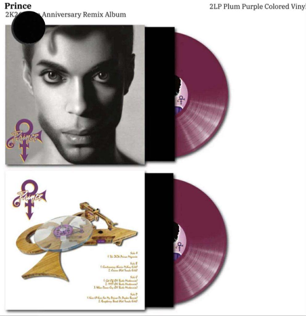 Prince -2K26 Anniversary Remix Album 2LP (Purple Vinyl), Cd's en Dvd's, Vinyl | Pop, Verzenden, 2000 - 2009, Nieuw in verpakking
