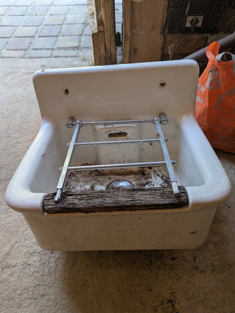 wasbak fontein, Ophalen, Gebruikt, Steen, Wastafel