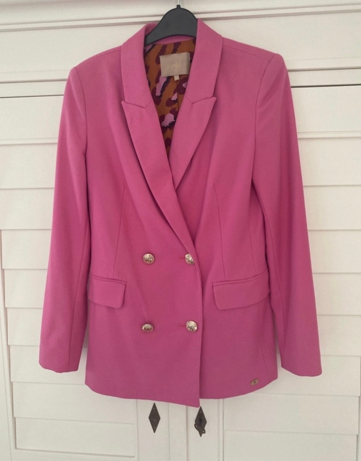 Josh V blazer colbert jasje maat S 36, Ophalen of Verzenden, Zo goed als nieuw, Jasje, Roze