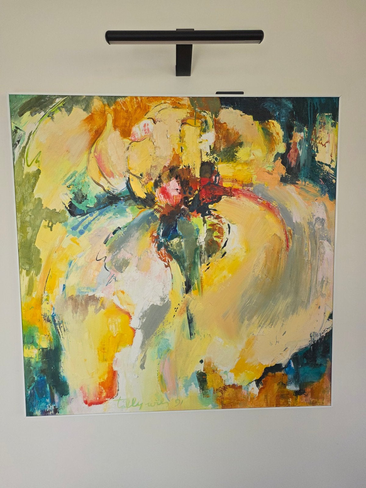 Olieverf Schilderij 'Tilly Wils' - Levendige Kleuren, Antiek en Kunst, Ophalen of Verzenden