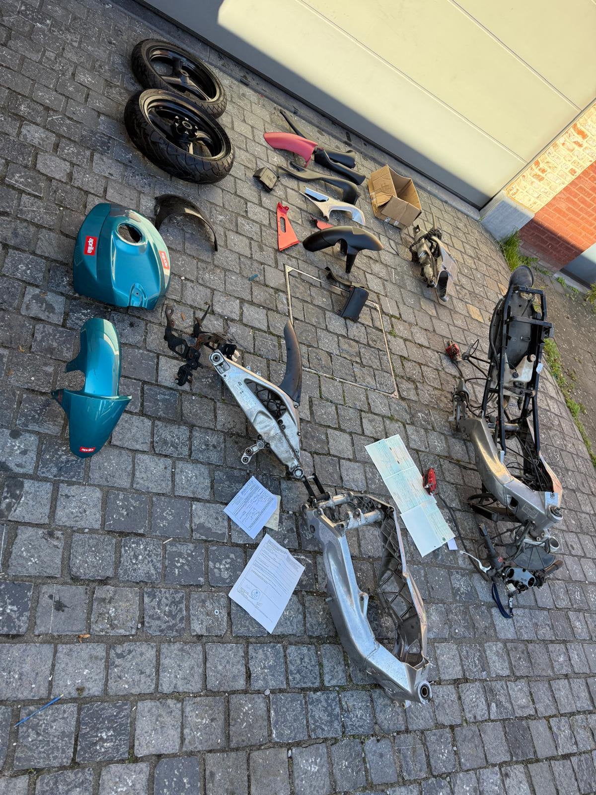 Aprilia rs 125 onderdelen, Motoren, Ophalen
