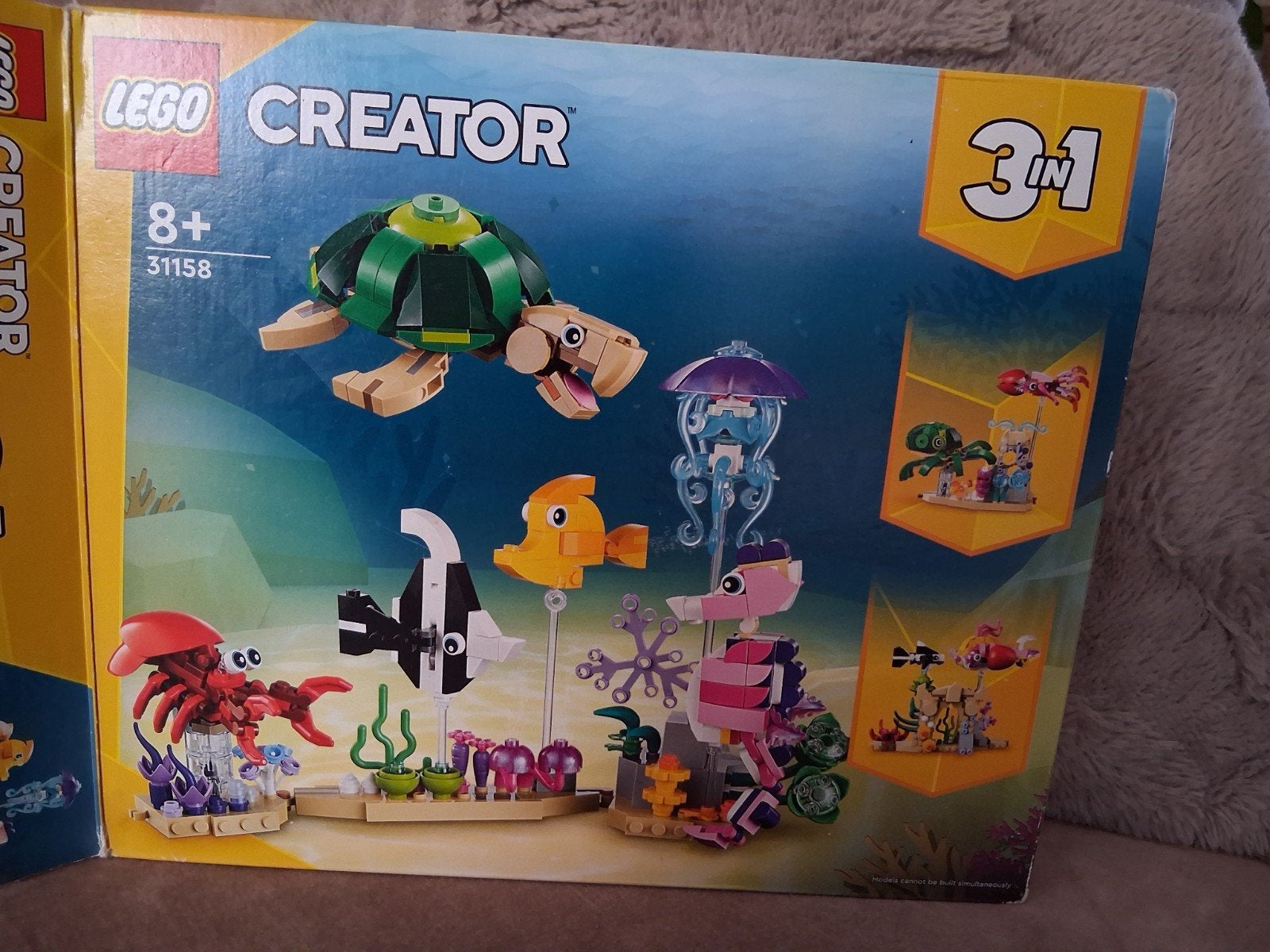 3in1 lego 31158, Ophalen, Zo goed als nieuw, Compleet, Lego