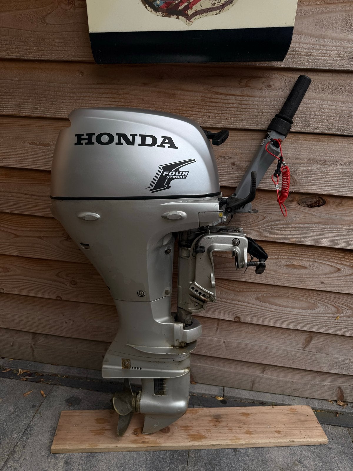 Nette Honda 15 pk kortstaart buitenboordmotor, Watersport en Boten, Buiten- en Binnenboordmotoren, Ophalen, 10 tot 30 pk, Gebruikt