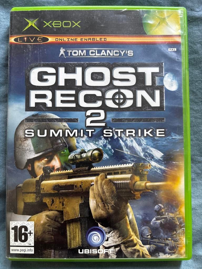 Tom Clancy's Ghost Recon 2 Summit Strike Xbox, Spelcomputers en Games, Games | Xbox Original, Online, Gebruikt, Shooter, 1 speler