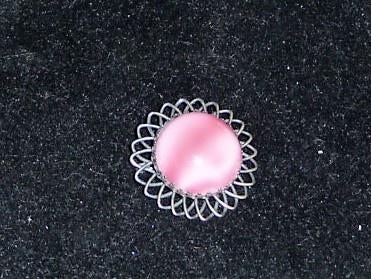antieke broche m roze steen en Hanger 4 x3 cm bakeliet steen, Sieraden, Tassen en Uiterlijk, Broches, Zo goed als nieuw, Overige materialen