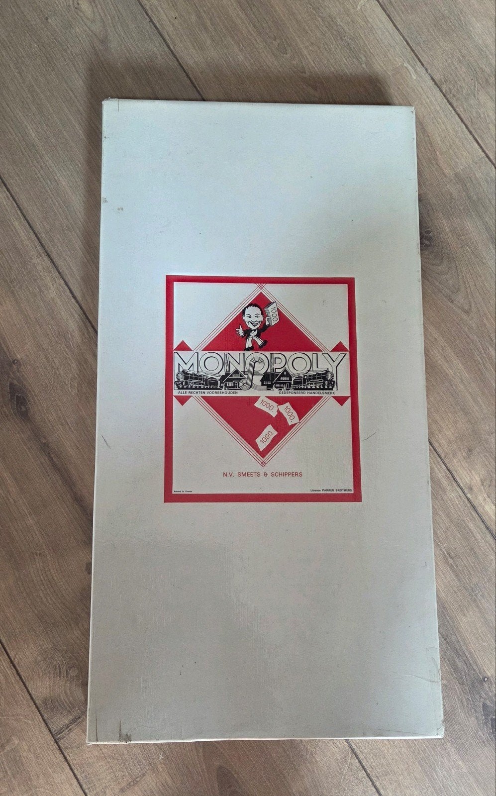 Prachtige Vintage Monopoly-Zathe, Vijf spelers of meer, Ophalen of Verzenden, Gebruikt, N.V. Smeets & Schippers