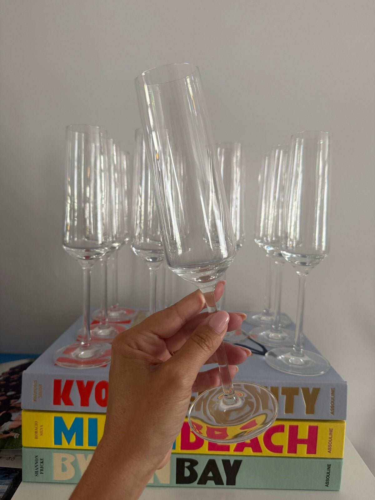 Schott Zwiesel | Pure | champagneglas | flutes | set van 12, Glas of Glazen, Ophalen of Verzenden, Effen, Glas