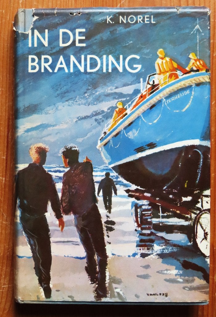 K. Norel: In de branding ( 1e druk 1964 HC met omslag ), Boeken, Ophalen of Verzenden, Gelezen