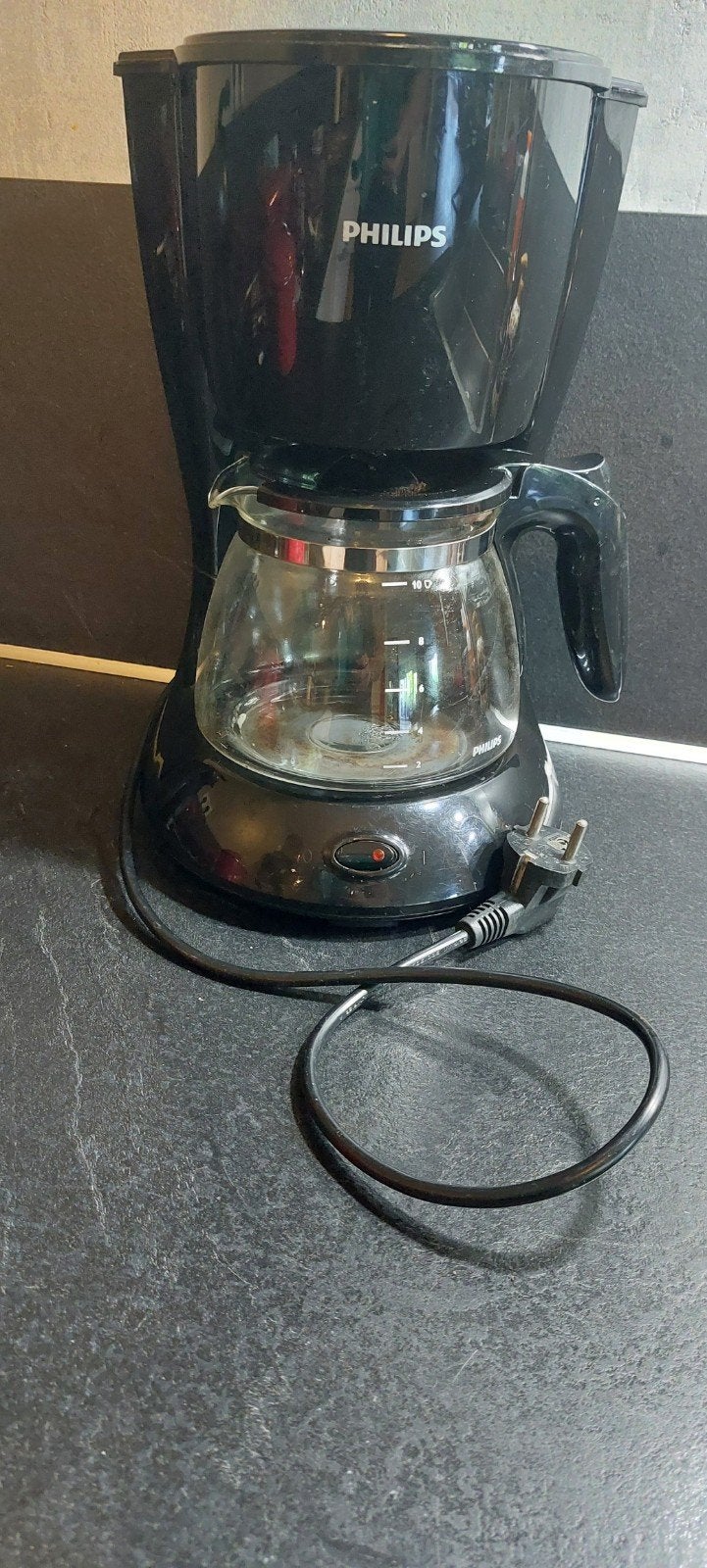 Philips Koffiezetapparaat met glazen kan, Witgoed en Apparatuur, Koffiezetapparaten, Ophalen, Gebruikt, 10 kopjes of meer, Koffiemachine