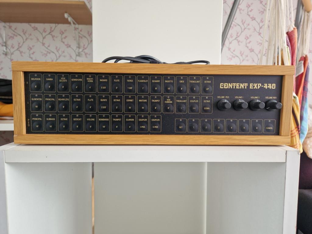 Content exp-440 orgel module, Muziek en Instrumenten, Ophalen of Verzenden, Gebruikt, Overige aantallen, Overige merken