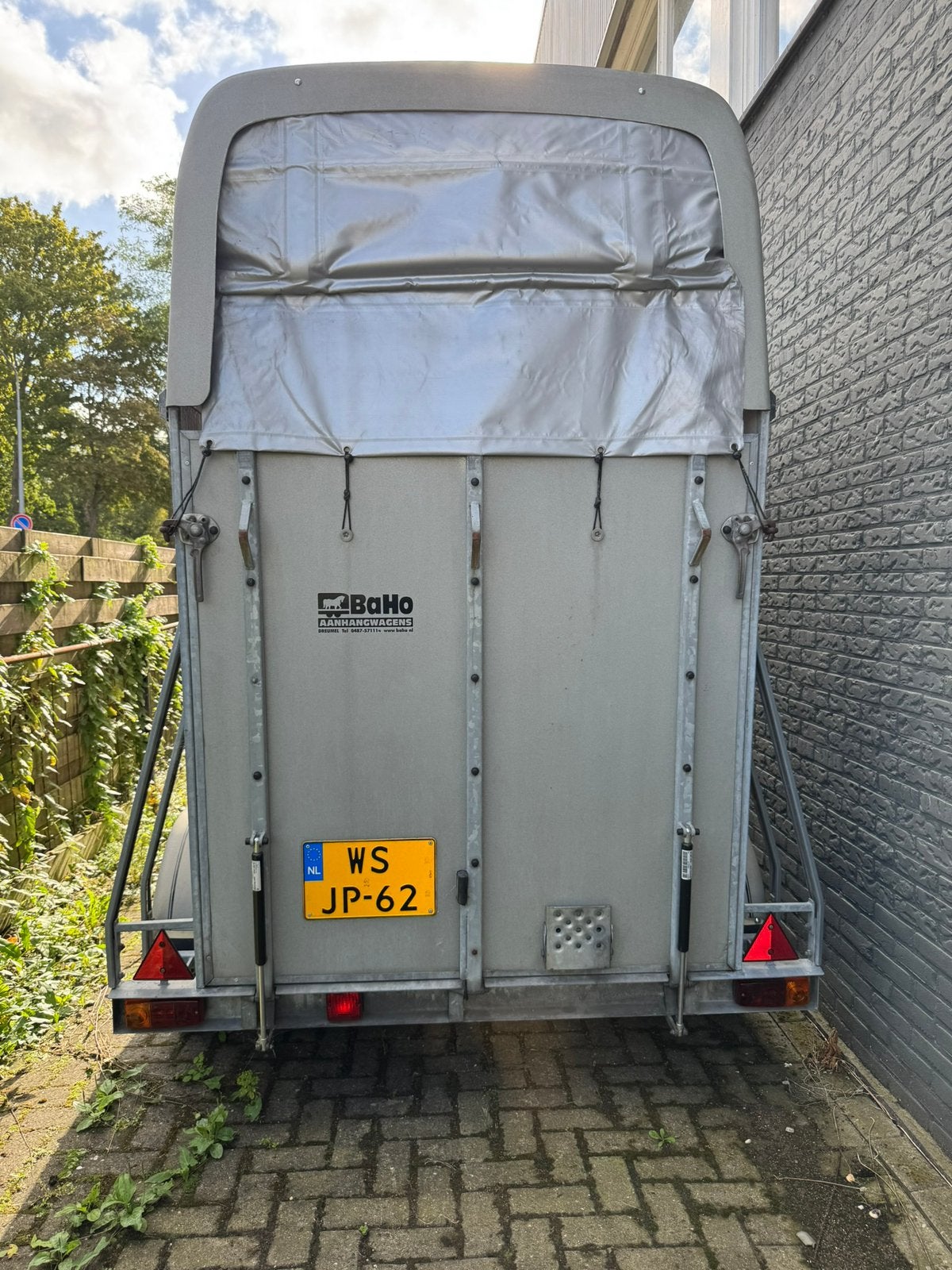 Vijf sterren 1,5 paards trailer, Ophalen, Gebruikt