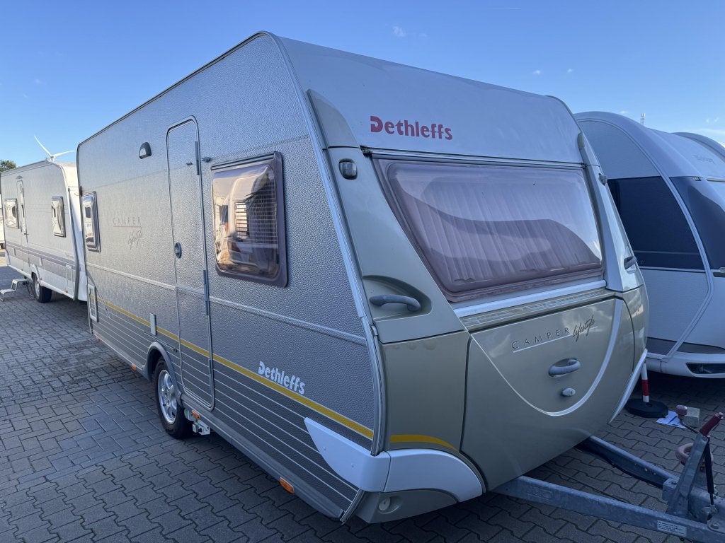 Dethleffs Camper Lifestyle 450 Voortent,Mover,Fransbed, Caravans en Kamperen, Caravans, Overige typen, Rondzit, Bedrijf, Ringverwarming