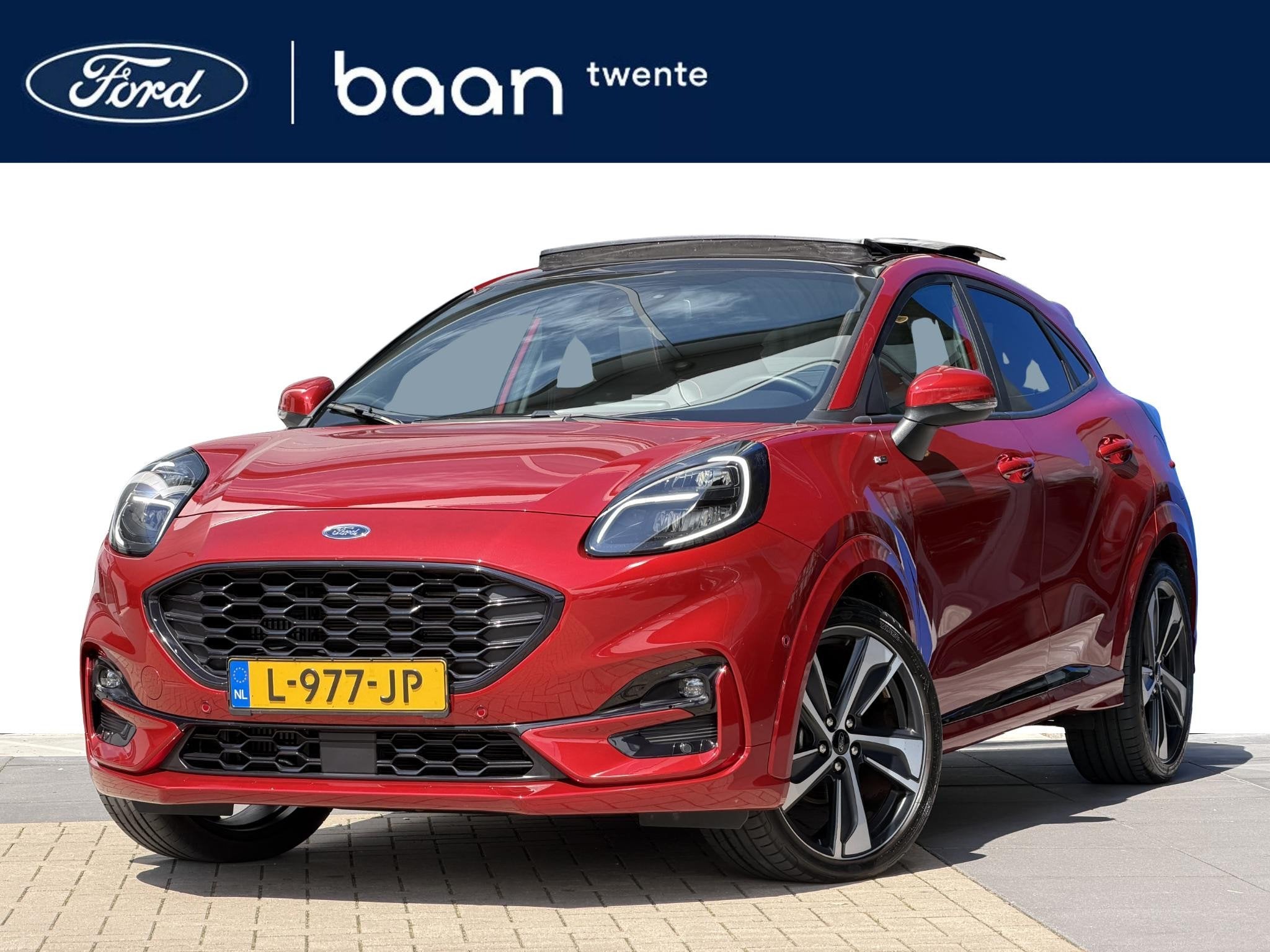 Ford Puma 1.0 EcoBoost Hybrid ST-Line X First Edition, Auto's, Ford, Voorwielaandrijving, 12 maanden, 125 pk, Leder en Stof