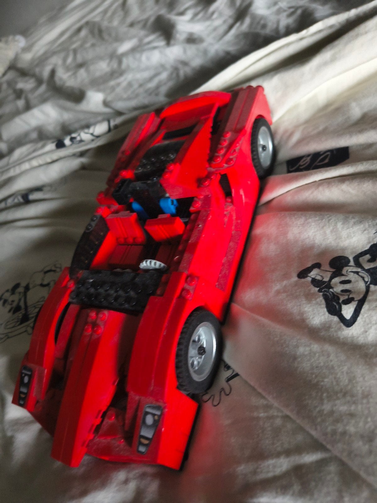 Lego Ferrari F40 (niet compleet) - Mooi voor verzamelaars, Ophalen of Verzenden, Gebruikt, Overige merken