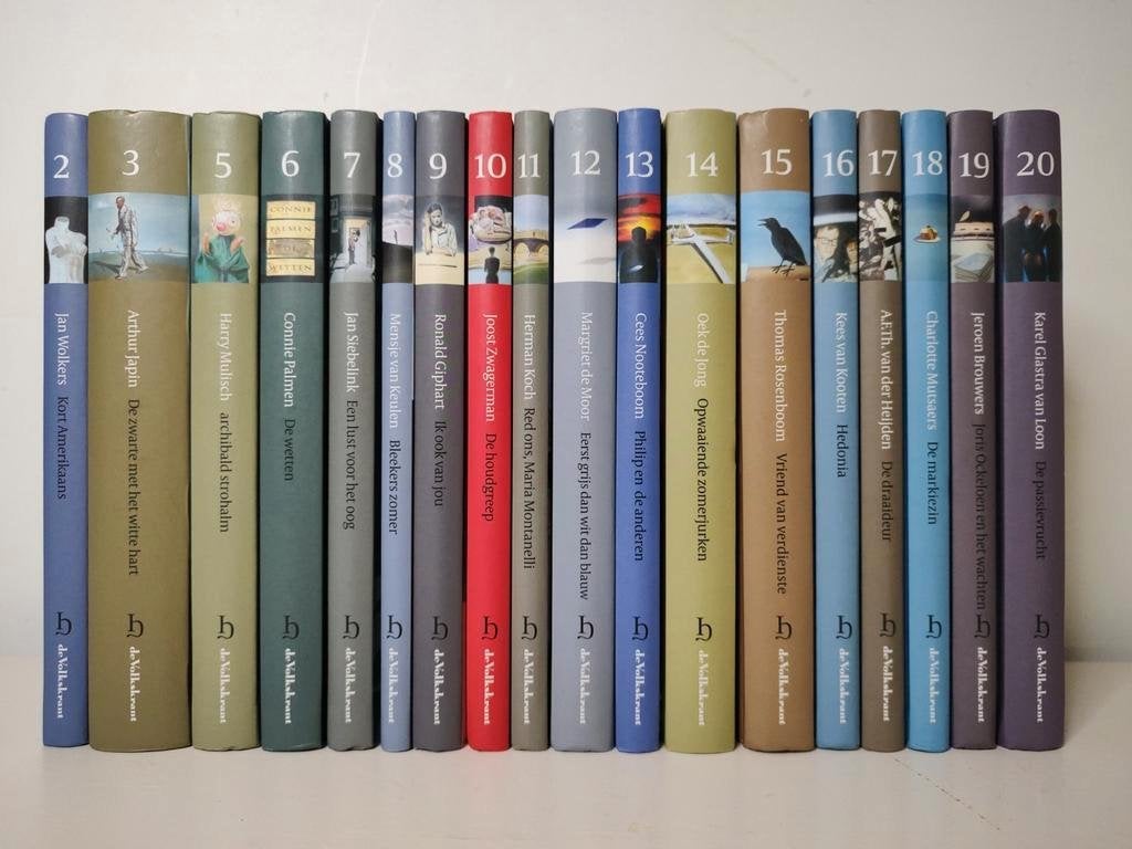 De beste debuutromans  editie  Volkskrant 18 vd 20 delen, Boeken, Ophalen of Verzenden, Zo goed als nieuw, Diverse, Nederland