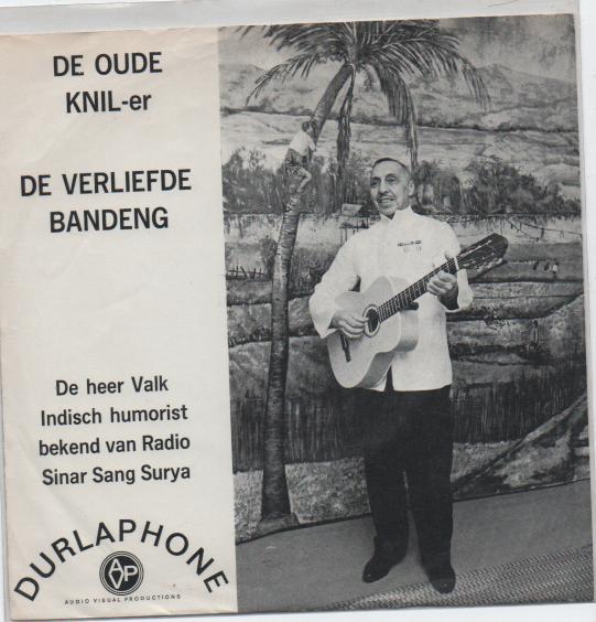De heer Valk- De Verliefde Bandeng, Cd's en Dvd's, Vinyl | Nederlandstalig, Zo goed als nieuw, Levenslied of Smartlap, Overige formaten