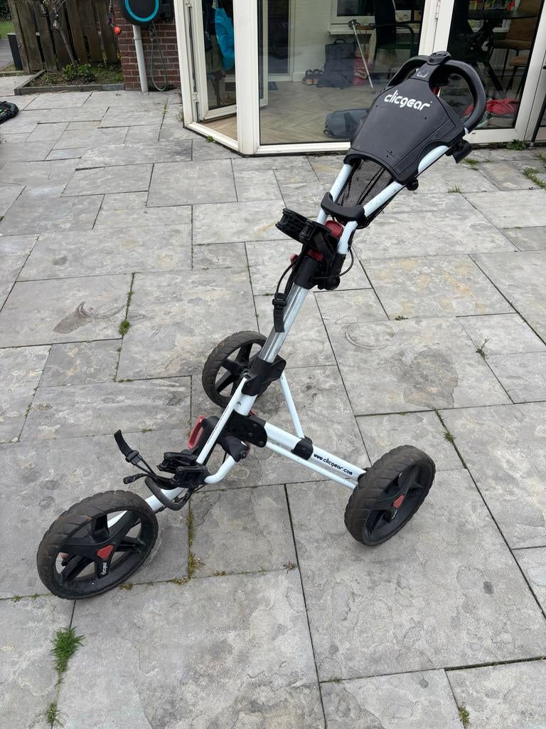 Clicgear golftrolley - Stevig en betrouwbaar, Overige merken, Gebruikt, Onbekend, Ophalen of Verzenden