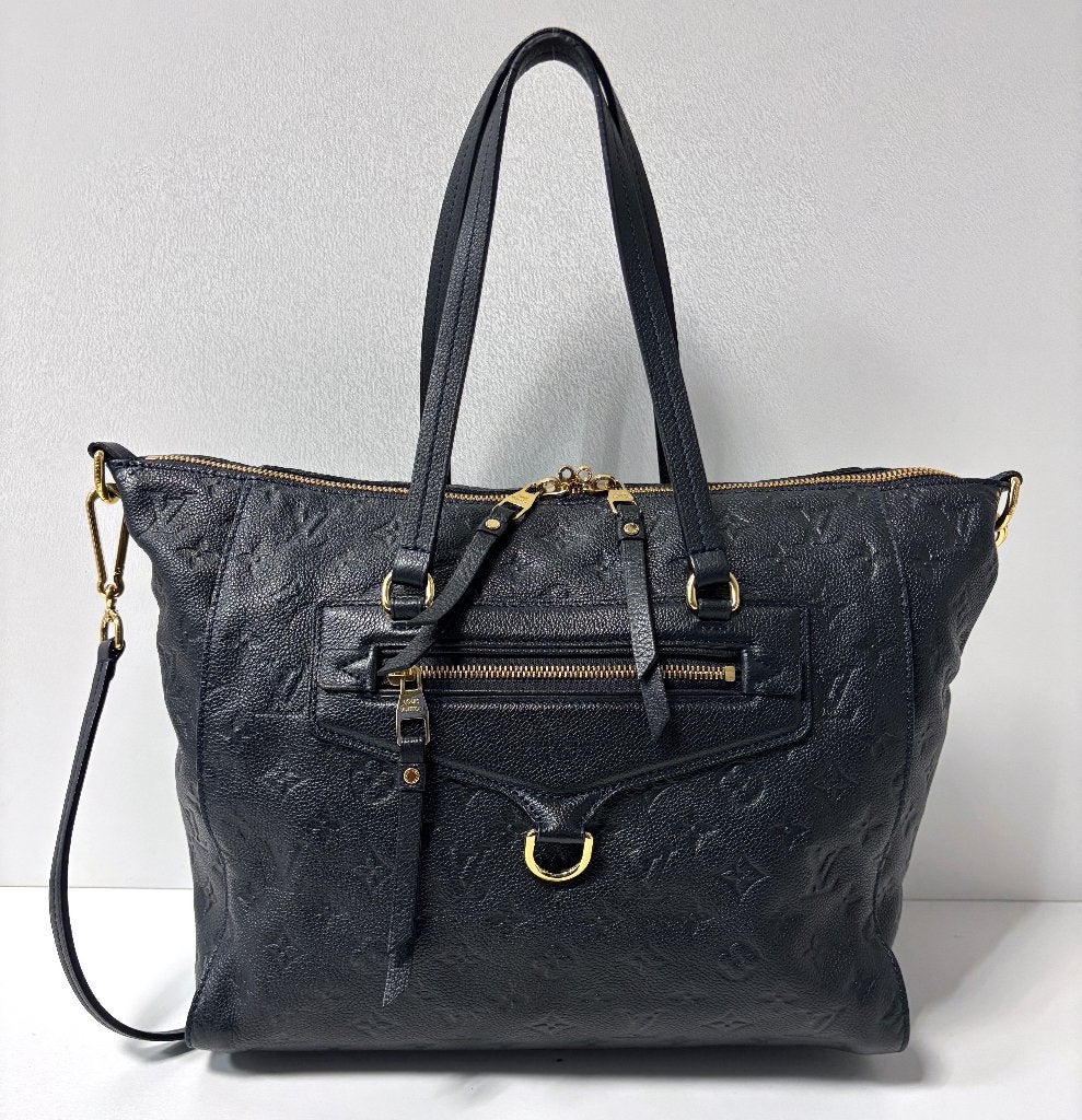 LOUIS VUITTON Lumineuse donker blauw bag tas, Sieraden, Tassen en Uiterlijk, Ophalen of Verzenden, Zo goed als nieuw, Blauw, Schoudertasje