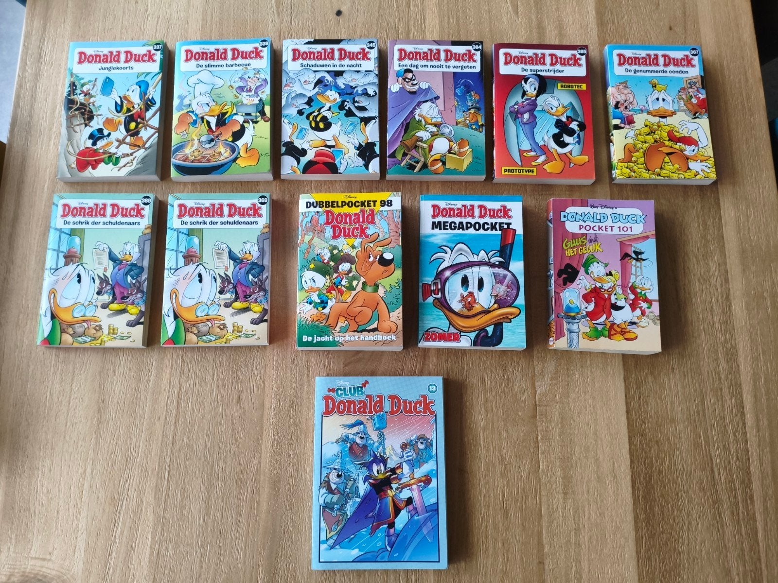 Donald Duck Pockets per stuk €1,25, Meerdere comics, Ophalen of Verzenden, Zo goed als nieuw, Europa