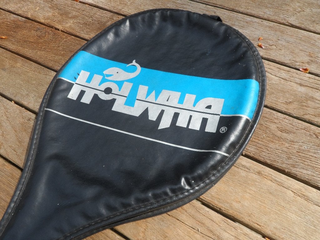 Holwha squash racket - mid size, Ophalen, Gebruikt, Racket, Met hoes