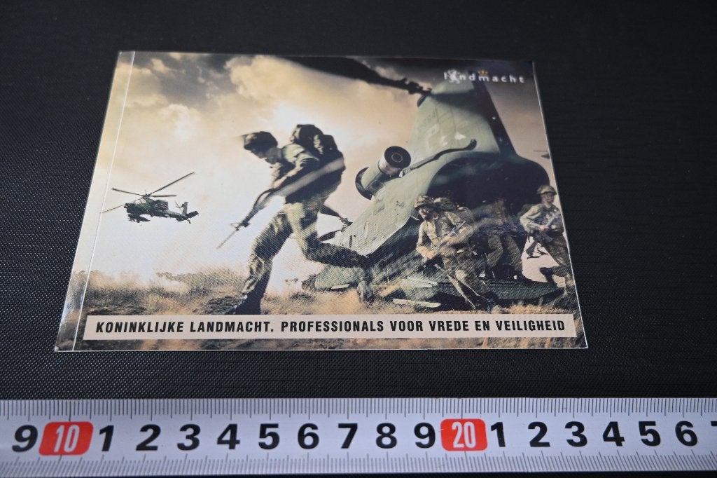 sticker Leger Koninklijke Landmacht LL1848, Verzamelen, Stickers, Ophalen of Verzenden, Zo goed als nieuw