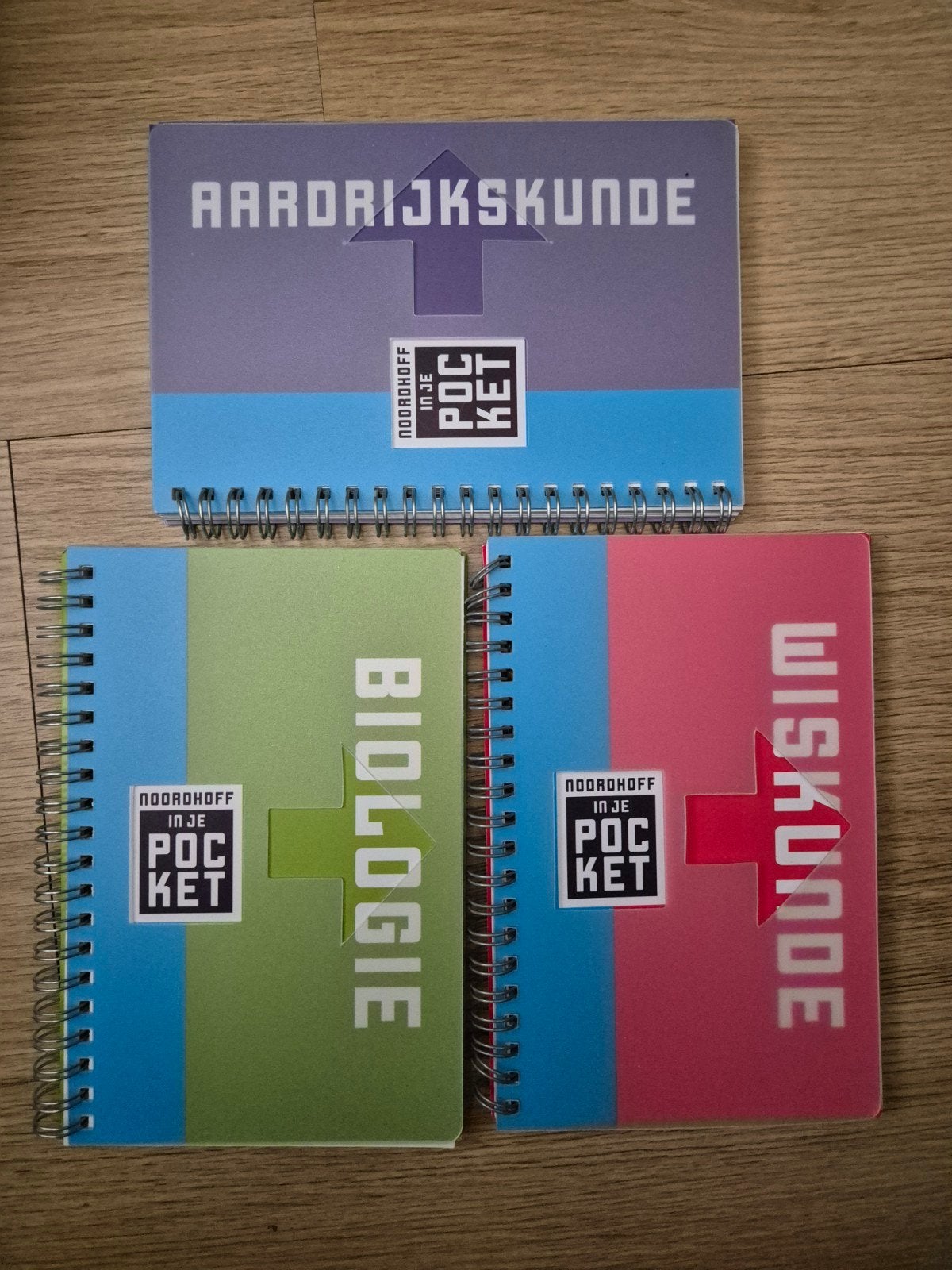 Noordhoff In Je Pocket: Biologie, Aardrijkskunde, Wiskunde, Boeken, Fred Oedekerk (voor Aardrijkskunde), Biologie, Ophalen of Verzenden