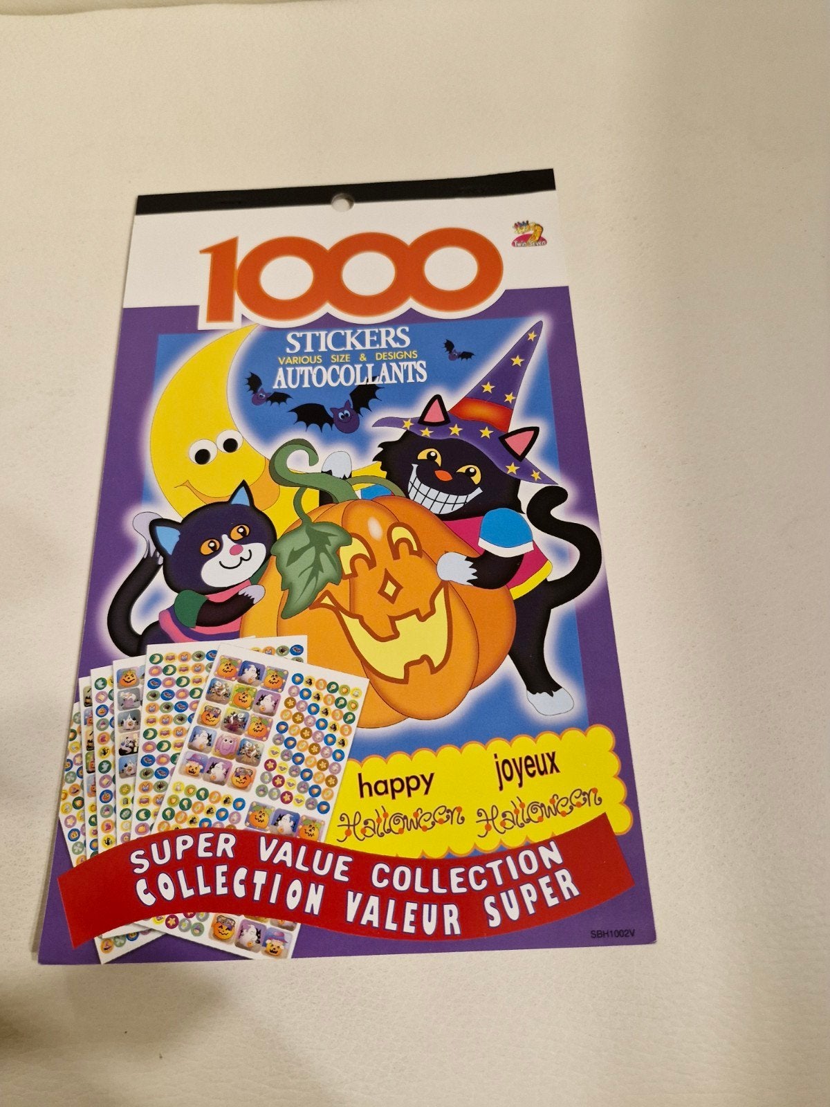 G 119 Stickerboekje Halloween - 1000 stickers, Ophalen of Verzenden, Nieuw, Overige typen