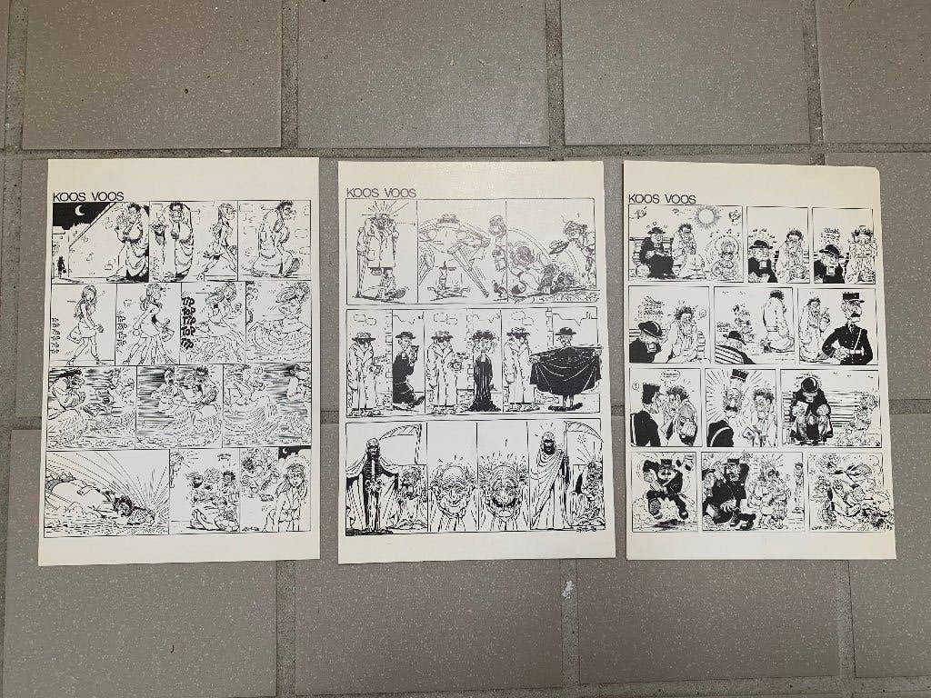 Gotlib ansichtkaarten, Ophalen of Verzenden, Overige figuren, Zo goed als nieuw, Plaatje, Poster of Sticker