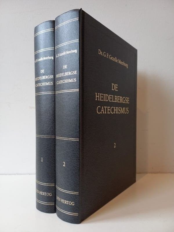 G.F. Gezelle Meerburg: Heidelbergse Catechismus (2 delen)., Gelezen, Ds. G.F. Gezelle Meerburg, Christendom | Protestants, Ophalen of Verzenden