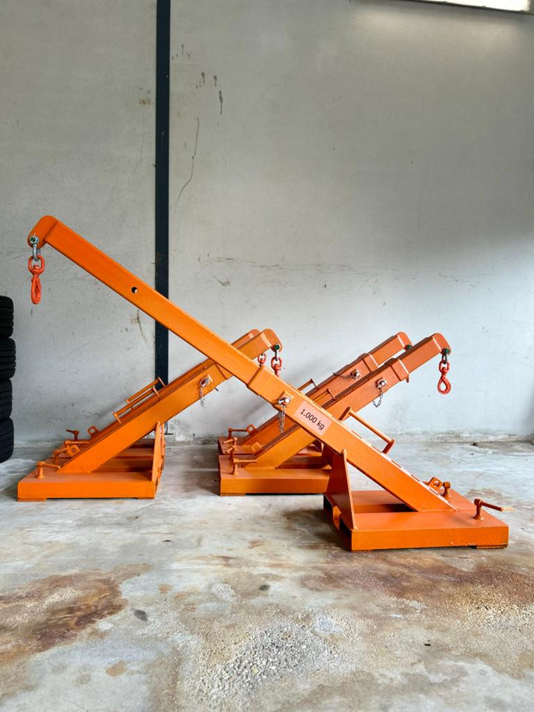 Hijsbok / Hijsjib / Hijsarm- 1000 kg capaciteit, Ophalen, Zo goed als nieuw, Handmatig
