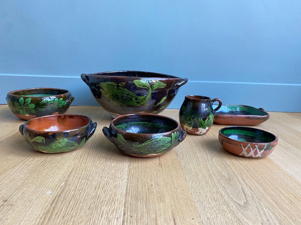 Vintage origineel Mexicaans aardewerk, Ophalen