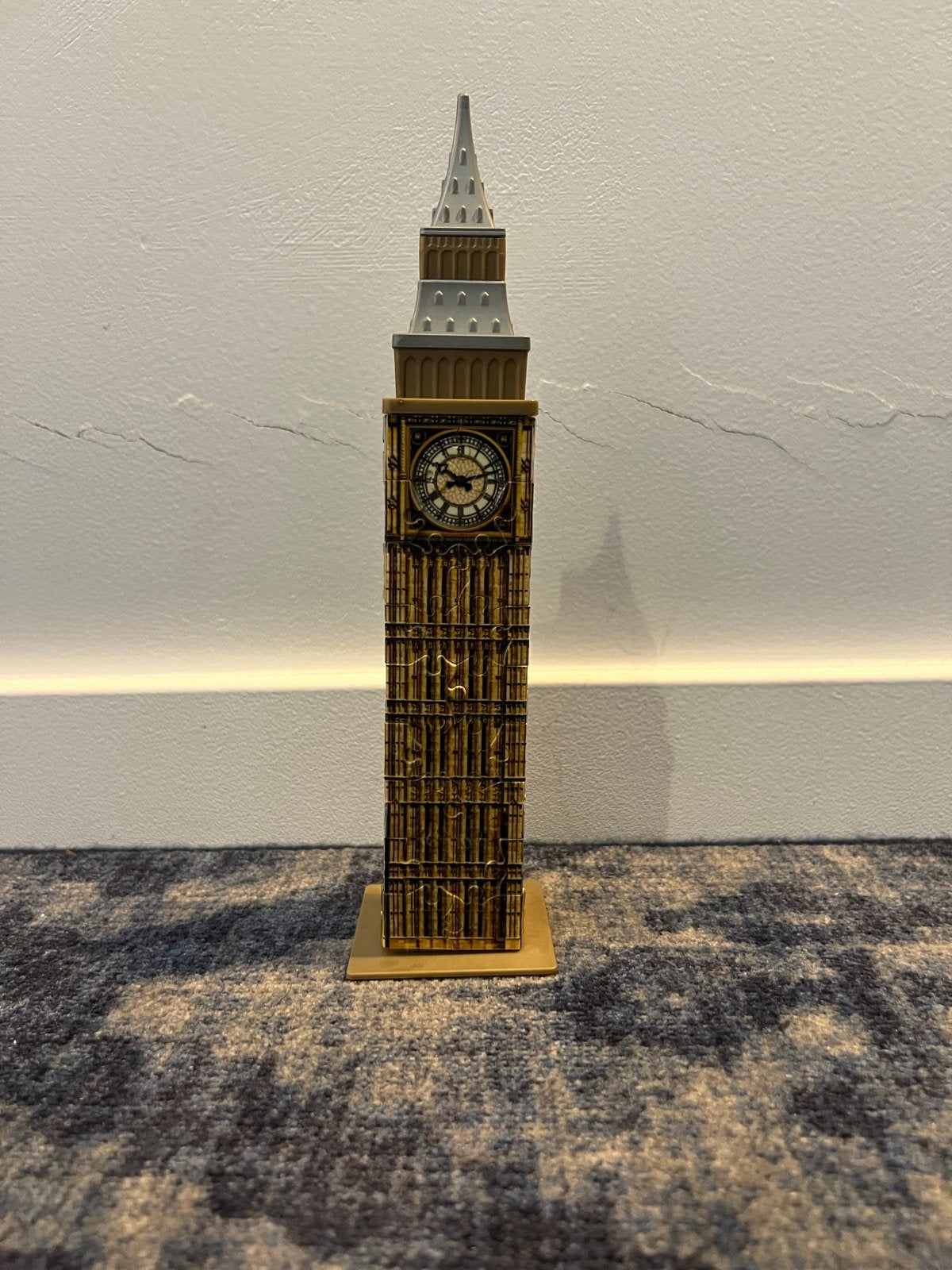 Big Ben miniatuur klok - Decoratief object - 3d puzzel, Ophalen of Verzenden