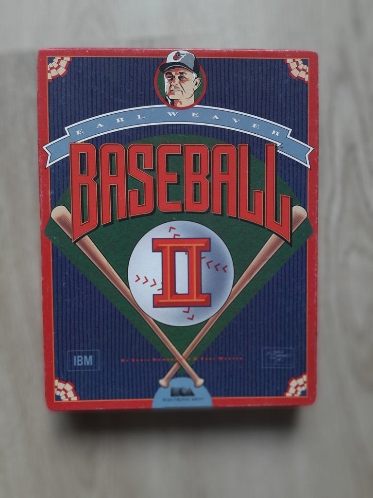 Earl Weaver Baseball 2 Big Box PC game, 1 speler, Verzenden, Gebruikt, Vanaf 3 jaar