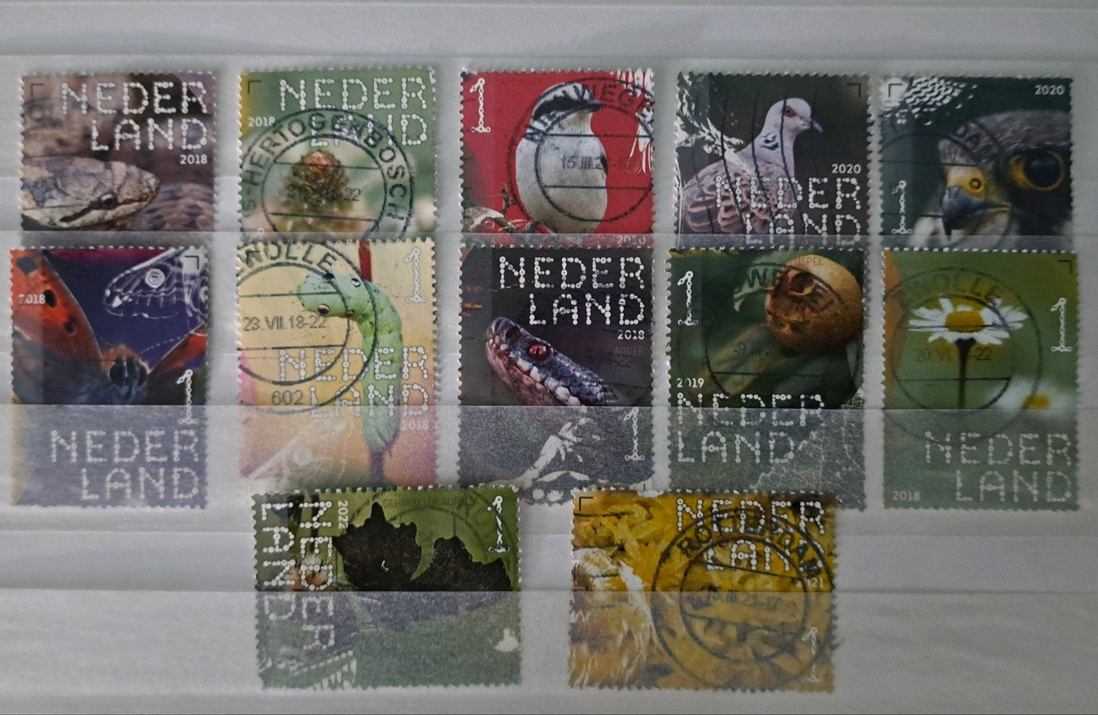 Persoonlijke postzegels 12x Beleef de Natuur, Ophalen of Verzenden