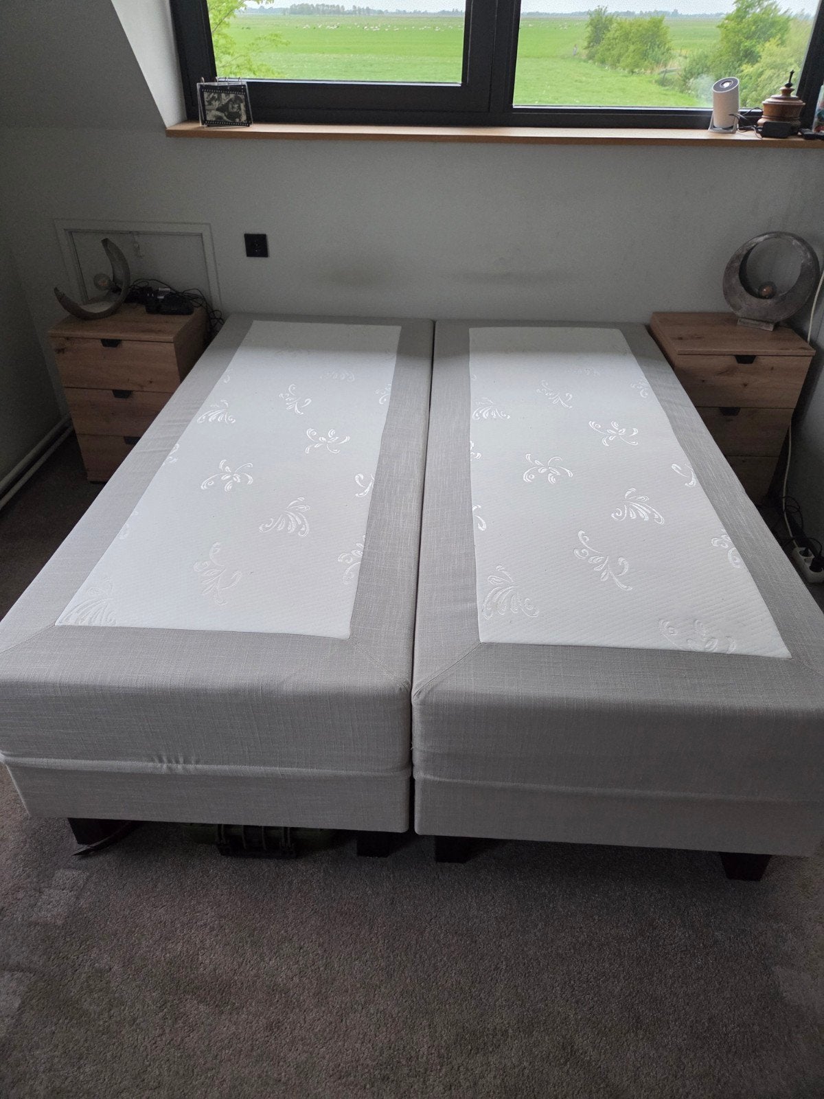 Swiss Sense Boxspring 160x200, Ophalen, Gebruikt, Tweepersoons, 200 cm