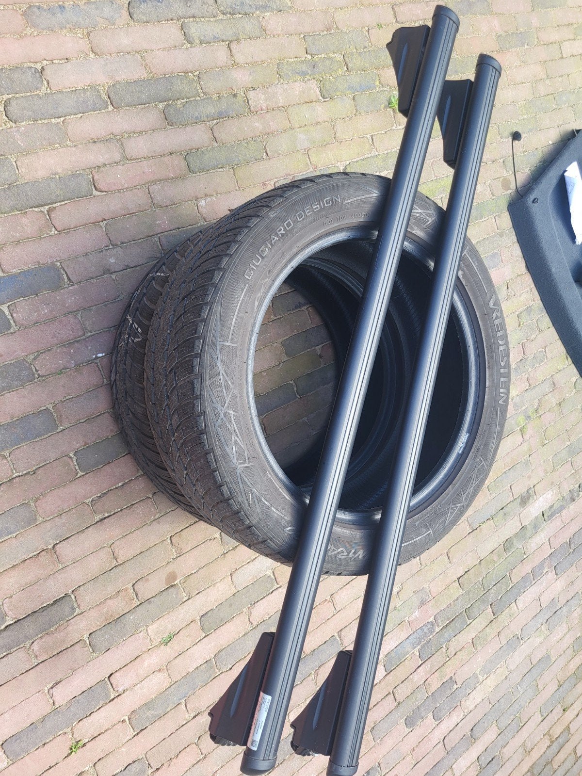 Menabo Tiger Leopard Dakdragers - Zo goed als nieuw, Auto diversen, Dakdragers, Ophalen of Verzenden, Zo goed als nieuw