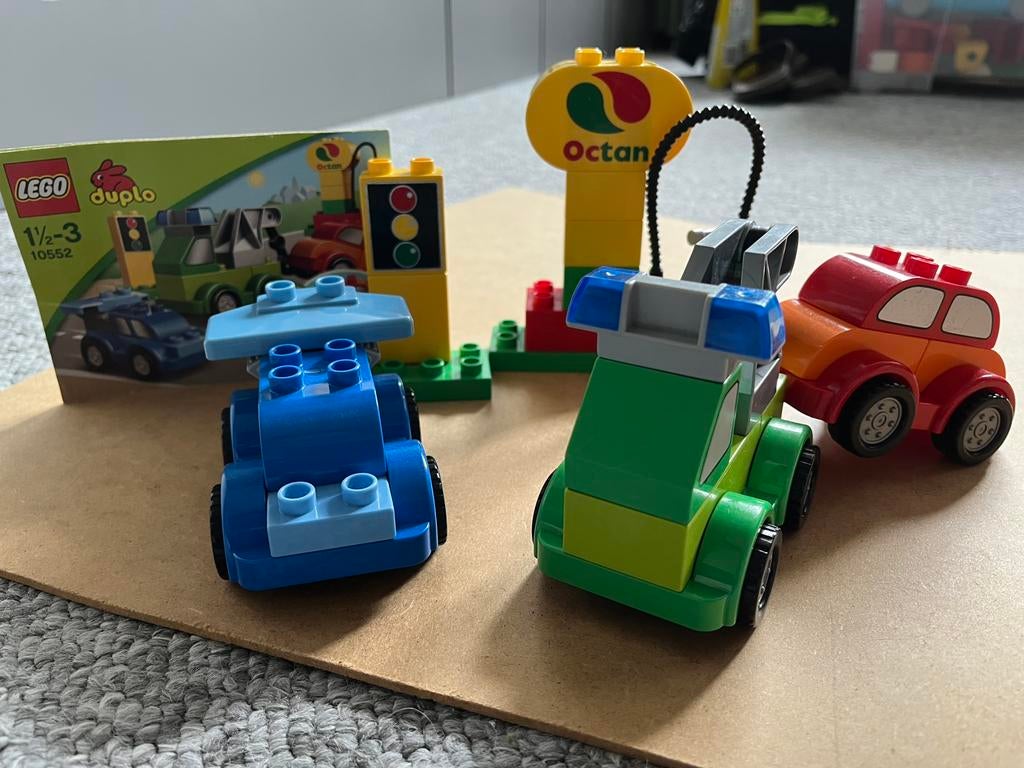 Lego Duplo creatieve auto set 10552 1,5-3 jaar, Ophalen of Verzenden, Zo goed als nieuw, Duplo