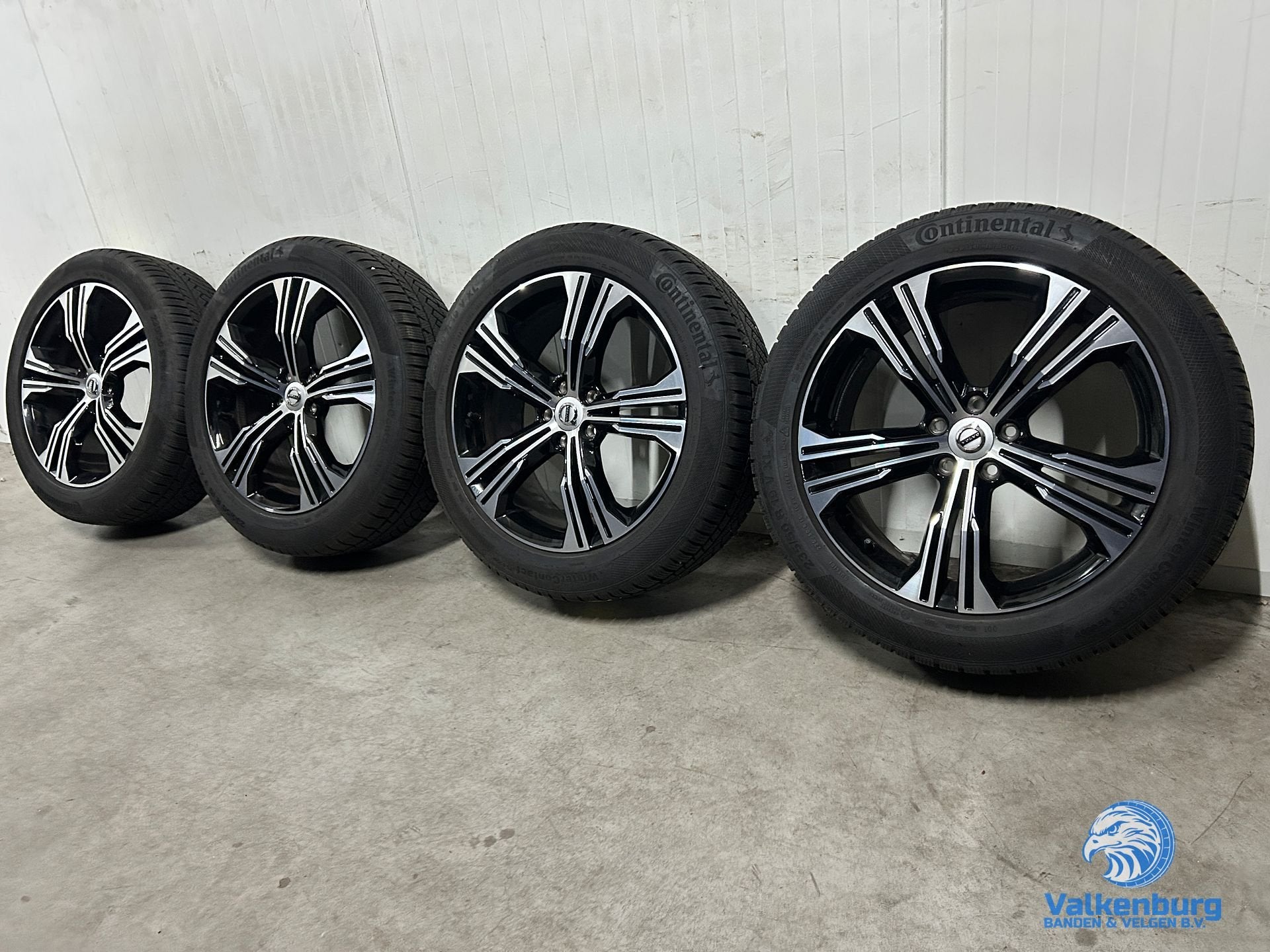 8mm! Originele Volvo C40 XC40 EC40 EX40 5 Double Spoke Black, Auto-onderdelen, 19 inch, Gebruikt, -, -