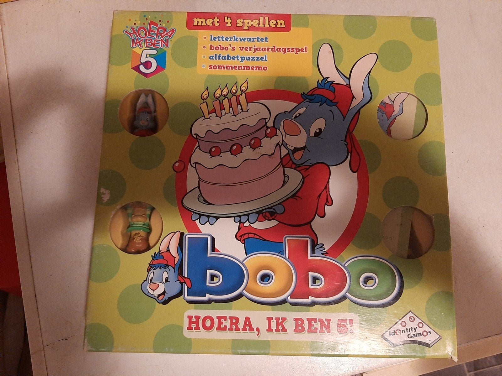 Bobo Spelen & Leren - Hoera, Ik Ben 5! Educatief Spel, Ophalen of Verzenden, Gebruikt, Puzzelen