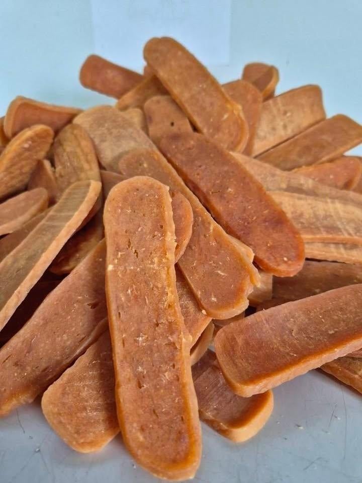 10kg! konijnenvleesstrips rabbit jerkey hypoallergeen snacks, Ophalen of Verzenden, Hond