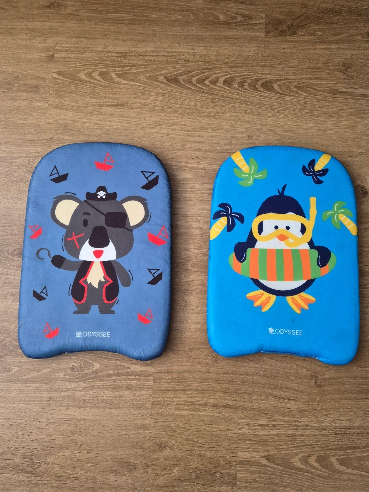 2 zwemplankjes voor kinderen - Koala en Pinguïn, Ophalen
