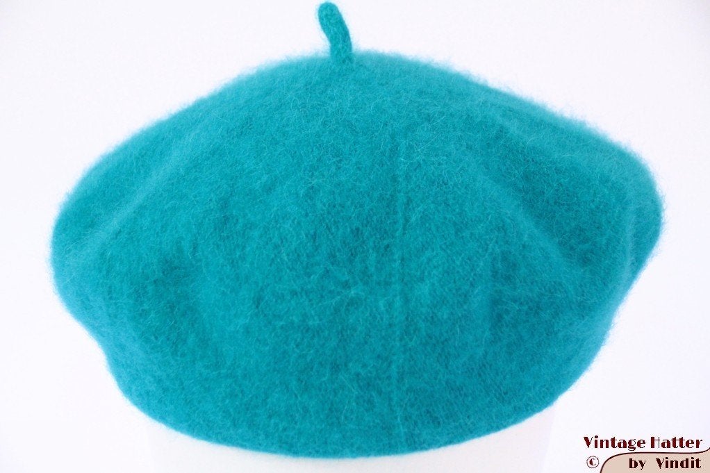 Alpino Baret turkoise blauw geweven 54-59 NIEUW 1 size fits, Ophalen of Verzenden, Nieuw, Maat 38/40 (M), Muts