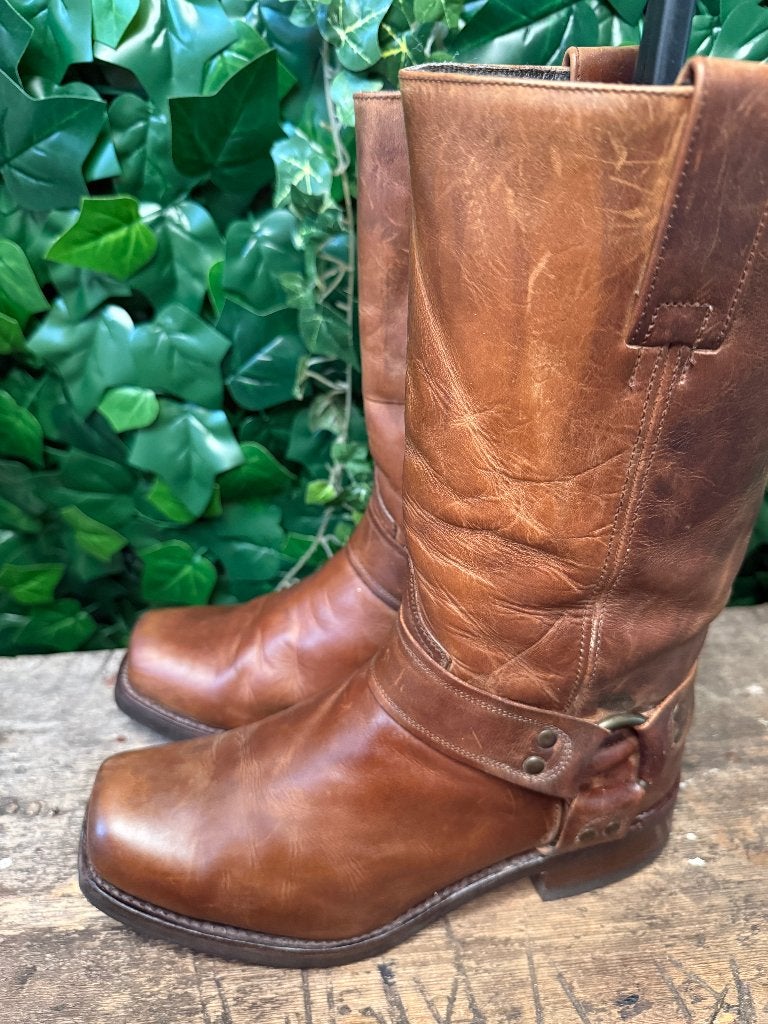 geweldig mooie met transulate biker boots van Sendra maat 40, Sendra, Bruin, Boots, Ophalen of Verzenden