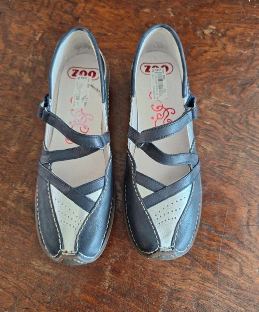 NIEUW...Ballerina's van ZOO Maat 39/Dames Schoenen, Zwart, ZOO, Gedragen, Ballerina's