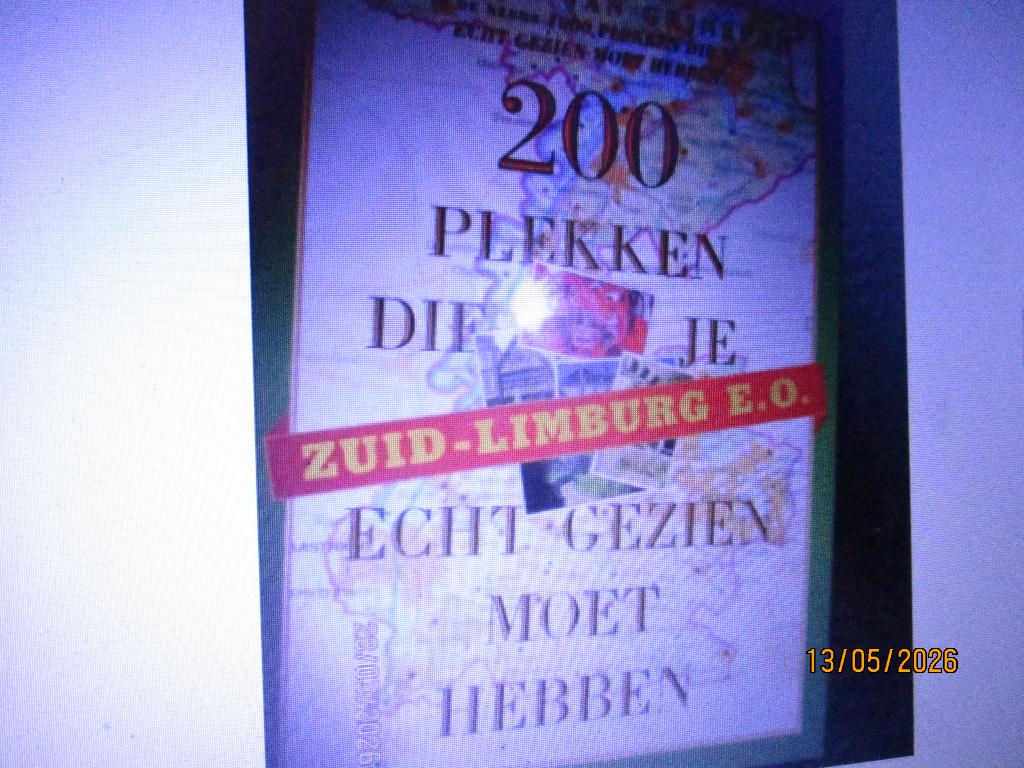 Zuid-Limburg E.O. 200 Plekken 9789058978868 #, Fiets- of Wandelgids, Ophalen of Verzenden, Benelux, Gelezen