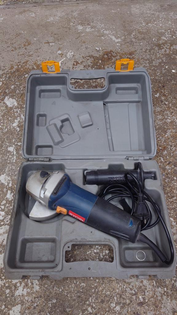 Ryobi EAG-8012 haakse slijper, Ophalen of Verzenden, Haakse handslijpmachine