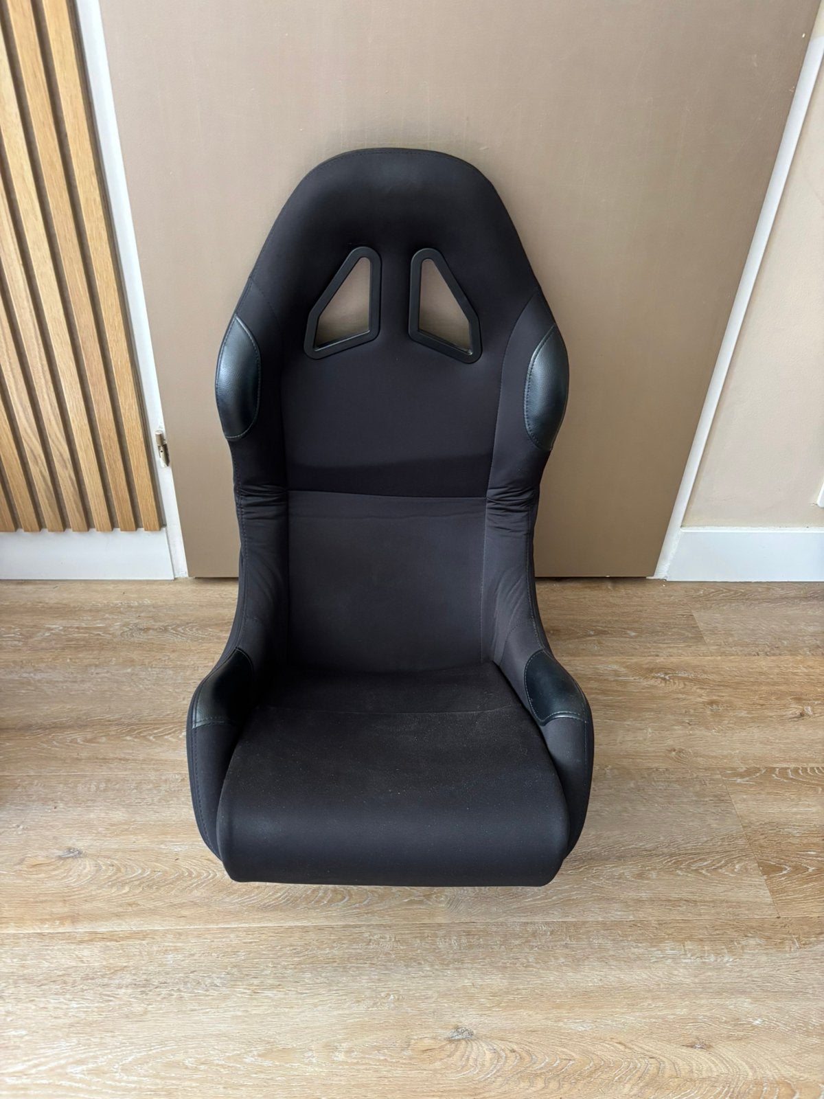 Zwarte kuipstoel / race stoel inklapbaar – sim racing, Ophalen, Gebruikt, Playseat of Racestoel
